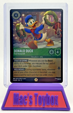 Donald Duck - Fred Honeywell 93/204 FOIL Legendary Winterspell (11) NM - Lorcana - Image 1