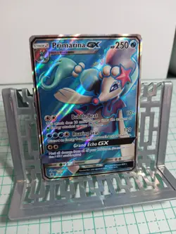 Primarina GX SM39 Full Art Holo Pokemon Card NM - Image 1