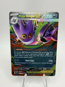 Mega Gengar ex 125/217 Ascended Heroes Holo Pokemon Card - Image 1