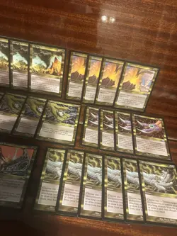 MtG Magic the Gathering Collection Old School Gold Cards - Image 3