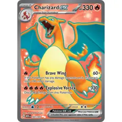 Charizard ex – Ultra Rare | Scarlet & Violet 151 183/165 | Pokemon Card Game - Image 1