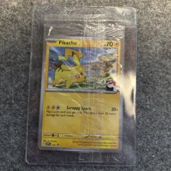 *SEALED* Pikachu SVP101 Black Star SV Promo Play League Pokemon Card TCG NM - Image 1