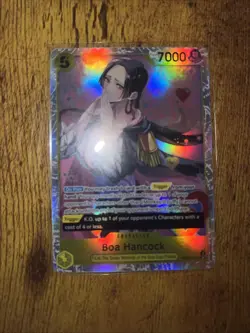 Boa Hancock English (YELLOW) PRB02-017 card One Piece CCG - Image 1