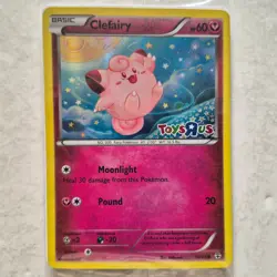 2016 CLEFAIRY 50/83 Pokemon TCG Toys R Us Promo Holo Generations Card SEALED NIP - Image 2