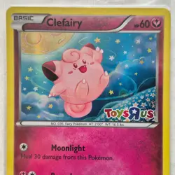 2016 CLEFAIRY 50/83 Pokemon TCG Toys R Us Promo Holo Generations Card SEALED NIP - Image 3