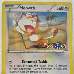 2016 MEOWTH 53/83 Pokemon TCG Toys R Us Promo Holo Generations Card. SEALED NIP - Image 3