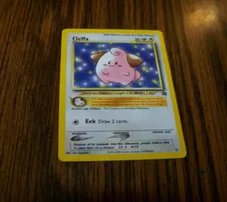 Cleffa Pokemon Black Star Promo Card #31 Pokemon League 2000 - Image 1