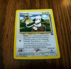 Smeargle Pokemon Black Star Promo Card #32 Pokemon League 2001 - Image 1