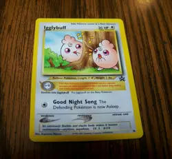 Igglybuff Pokemon Black Star Promo Card 36 Pokemon League 2001 - Image 1
