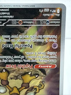 Pokemon Alakazam TCG Black Star Promo Card 009 Mega Evolution M/NM - Image 5