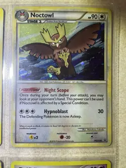Pokemon Card Lot 9 Vintage Cosmos Holos 🔥 2005-2013 DP, BW era Pop Promo LP-HP - Image 3