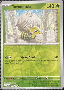 Tarountula 017/198 SV01: Scarlet & Violet Base Set Reverse Holo - Pokemon Card - Image 1
