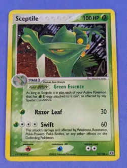 Sceptile - 10/106 - Holo Rare Emerald - Pokemon Card - MP - Image 1