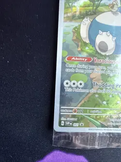 Snorlax SVP EN 051 Black Star Promo Scarlet & Violet Pokemon 151 Card - SEALED - Image 5