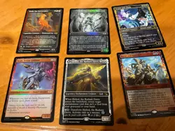 6x mtg mix lot rare mythic foils #44 - Image 1