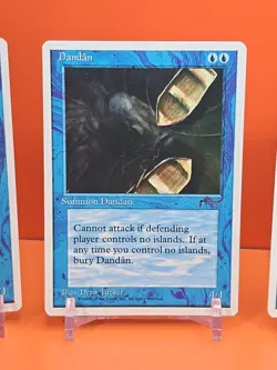 🔵🔵🔵 (4) 1995 Magic The Gathering CHRONICLES DANDAN NEAR MINT 🔵🔵🔵 - Image 3