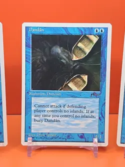 🔵🔵🔵 (4) 1995 Magic The Gathering CHRONICLES DANDAN NEAR MINT 🔵🔵🔵 - Image 4