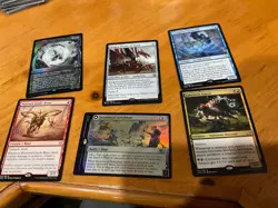 6x mtg mix lot rare mythic foils #43 - Image 1