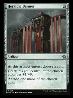 Heraldic Banner (foil) Foundations - Image 1