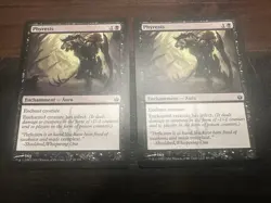 MtG Magic the Gathering Phyresis X2 NM - Image 1