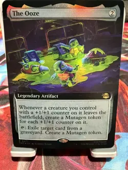 The Ooze (Extended Art) #277 (Foil) (NM) TMT Magic MTG - Image 1