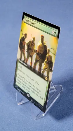 MTG Turtle Power! (Extended Art) Teenage Mutant Ninja Turtles Foil - Image 2