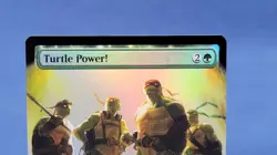 MTG Turtle Power! (Extended Art) Teenage Mutant Ninja Turtles Foil - Image 3