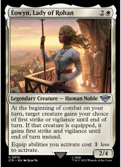 Eowyn, Lady of Rohan 10 MTG NM - ltr - Image 1