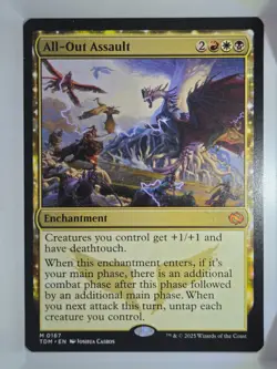 All-Out Assault (M167) - MTG - Tarkir: Dragonstorm (TDM) - Image 1