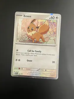 Eevee SVP200 Cosmos Holo Sv: Scarlet & Violet Promo 60HP English Pokemon TCG - Image 1