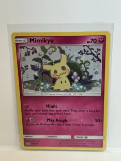 Pokemon Mimikyu TCG Scarlet & Violet SM163 Holo Promo Card Near Mint Condition - Image 1
