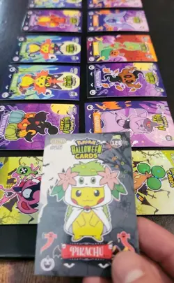 Pokemon Collectoons Halloween 2025 Cards - Lot Of 13 - Read For Holo List - Peru - Image 1