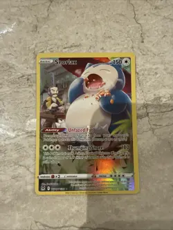 Pokemon Snorlax Tg10/Tg30 Swsh11: Lost Origin Trainer Gallery Holo NM - Image 1