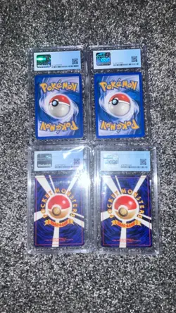 CGC GRADED Pokemon TGC Lot of 4! Vintage Japanese Holos and more!! READ DESC!! - Image 2