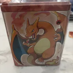 Pokemon TCG Fire Stacking Tin - Sealed - Image 1