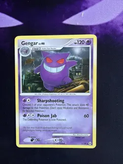 Pokemon TCG Gengar Lv. 46 17/99 Platinum Arceus Regular Rare Vintage 2009 NM/LP - Image 1