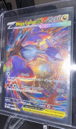 Pokemon TCG Mega Latias EX SIR 181/132 Mega Evolution English NM - Image 2
