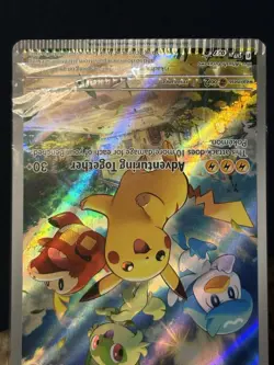 Pikachu Promo 027 2023 Pokemon WICKED HEAVY CRIMP ERROR - NEVER SEALED - Image 2