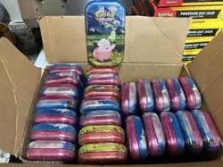 25 Count Lot - Pokemon Ascended Heroes Mini Tins (Factory sealed tins) - Image 1