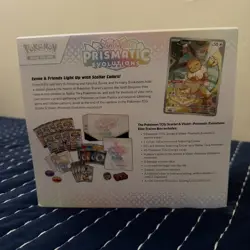 Pokemon TCG Scarlet & Violet Prismatic Evolutions Elite Trainer Box Eevee 2024 - Image 3