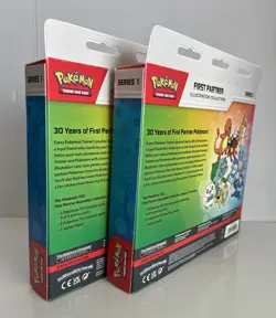 2x Pokemon First Partner Illustration Collection Series 1 New Sealed - In Hand - Image 5