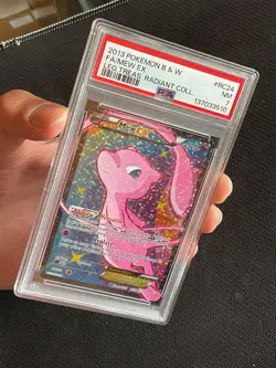 PSA 7 Mew EX RC24 Legendary Treasures Radiant Collection Pokemon TCG RC24/RC25 - Image 4