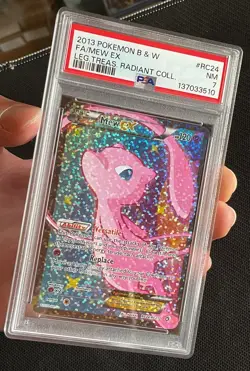 PSA 7 Mew EX RC24 Legendary Treasures Radiant Collection Pokemon TCG RC24/RC25 - Image 5