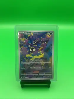 2024 Pokemon Scarlet & Violet Temporal Forces Gastly #177/162 Pack Fresh NM - Image 1