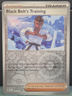 Black Belt's Training 145/159 Reverse Holo Journey Together Pokemon Near Mint - Image 1