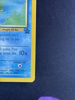 POKEMON Psyduck Black Star Promo #20 Rare WOTC TCG NM/LP - Image 4