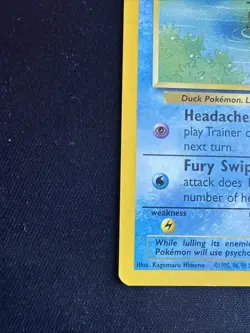 POKEMON Psyduck Black Star Promo #20 Rare WOTC TCG NM/LP - Image 5
