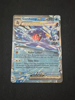 Garchomp ex 038/182 SV04: Paradox Rift Double Rare Holo Pokemon TCG Near Mint - Image 1
