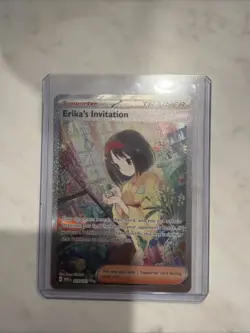 Pokemon TCG Erika's Invitation 203/165 Special Illustration Rare NM/M - Image 1