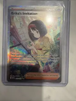 Pokemon TCG Erika's Invitation 203/165 Special Illustration Rare NM/M - Image 2